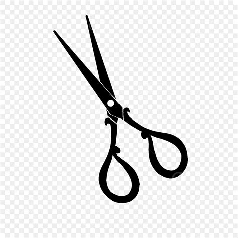 Black Scissors Silhouette PNG Free, Black European Scissors Clip Art, Scissors Clipart, Scissors ...