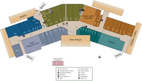 Mall Directory | Hickory Point Mall