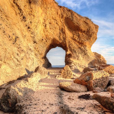 Treasure Island Beach Tunnel in Laguna Beach, CA (8 Photos)