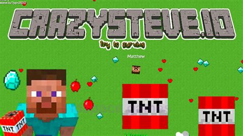 CrazySteve.io | Play CrazySteve io game for free on iospace.games