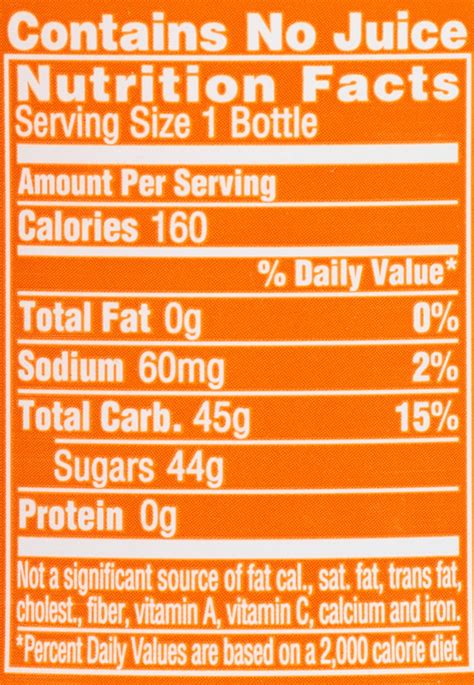 Fanta Ginger Ale Nutrition Facts | Besto Blog