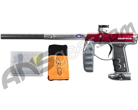 Empire Axe Pro Paintball Gun - LE Red/Silver - ANSgear.com