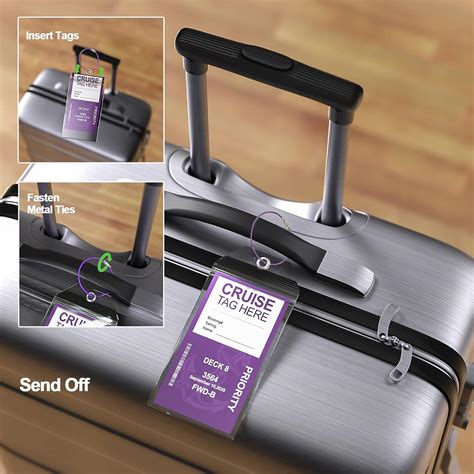 5 Pack Luggage Tags For Cruise Ships Review | Voyage Voices