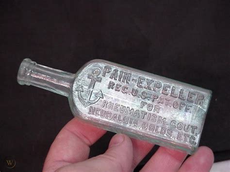 antique FA RICHTER quack PAIN EXPELLER medicine bottle | #27147724