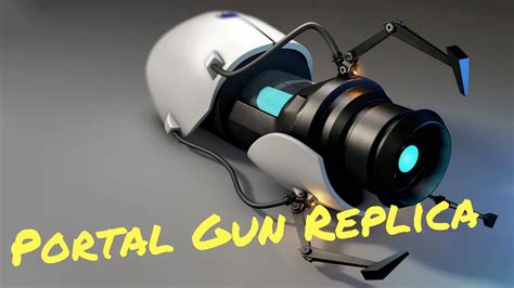 Miniature Portal Gun Replica: Fully Functional LED Lights and Sounds - YouTube