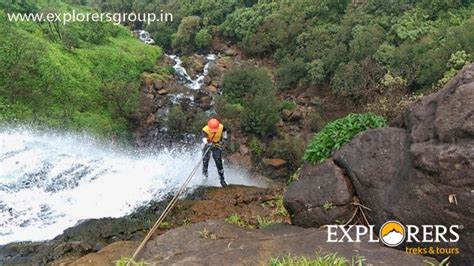 Madhe Ghat Waterfall Rappelling 2024 Explorers Adventure Treks Tours ...