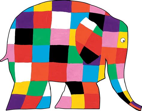 Pics Photos - Elmer The Patchwork Elephant