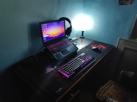 My setup has been completed after i bought the mousepad....but still i ...