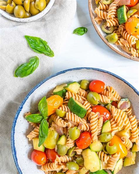 Summer Garden Pasta - Plant-Based on a Budget