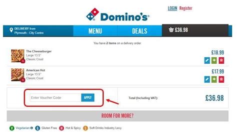 Dominos Pizza Promo Codes July 2021