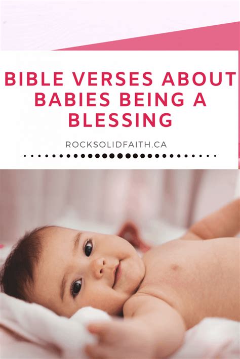 35 Hopeful Bible Verses About Babies Being A Blessing