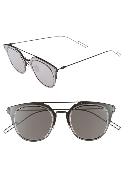 Dior 'composit 1.0s' 62mm Metal Shield Sunglasses - Oxford Black for Men - Lyst