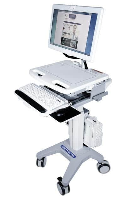 Powered Mobile Workstation Cart | Scott-Clark Medical