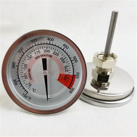 Char-Broil 3 inch Universal Grill Smoker Thermometer - 4theGrill.com