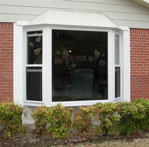 Alside Bay Window - Picture Window with flanking Double Hungs | Bay window, Vinyl bay window ...