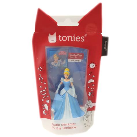 Tonies Songs & Story Disney Princess Cinderella Audio Character for The Toniebox 4251192113054 ...