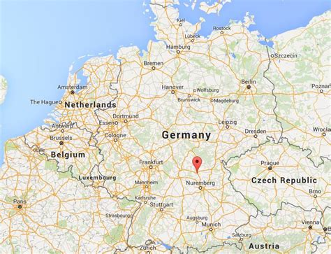 Where is Bamberg on map Germany