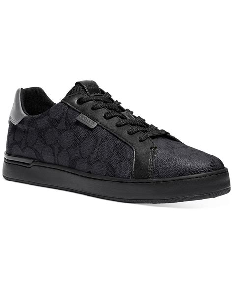 COACH Men's Lowline Signature Low Top Sneaker - Macy's | Calzas, Zapatos, Moda estilo