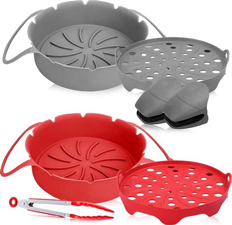 Amazon.com: KAPUY 7Pcs Air Fryer Accessories Set – Non-Stick Food Grade ...