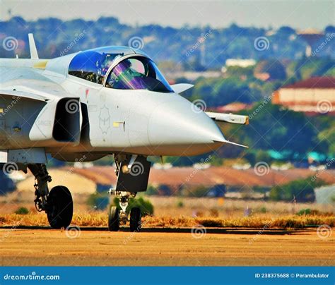 NOSE and COCKPIT of GRIPEN FIGHTER JET Editorial Stock Photo - Image of saab, modern: 238375688