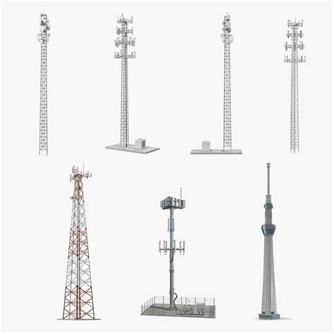 Cell Tower Design Cadbull - vrogue.co