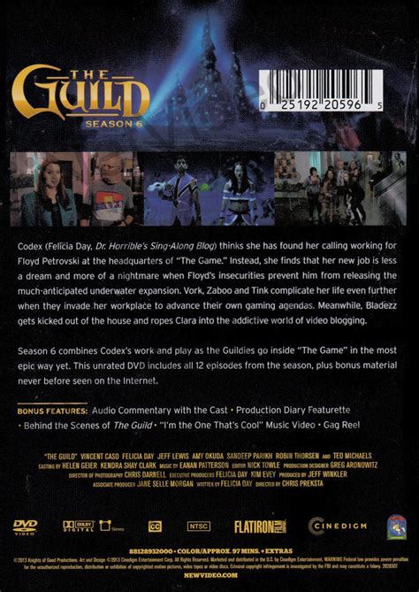 The Guild - Season 6 on DVD Movie