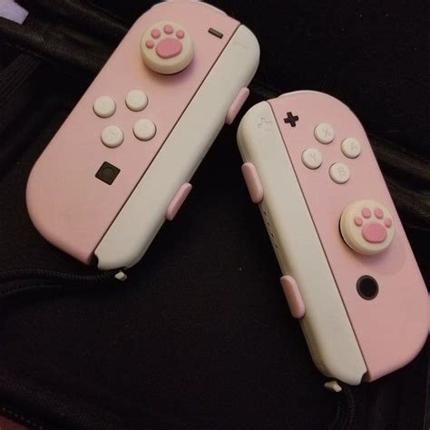 Custom Pastel Pink Nintendo Switch Joy-Con JoyCon Controllers | 1000 in ...