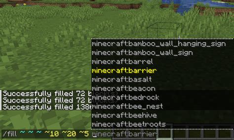 How to Use Fill Command in Minecraft | Beebom
