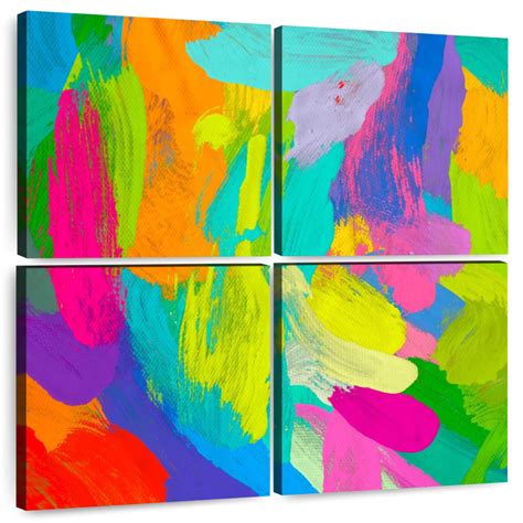 Happy Abstract Wall Art | Painting