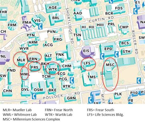 Penn State University Park Campus Map: Navigating Your Way Through The ...