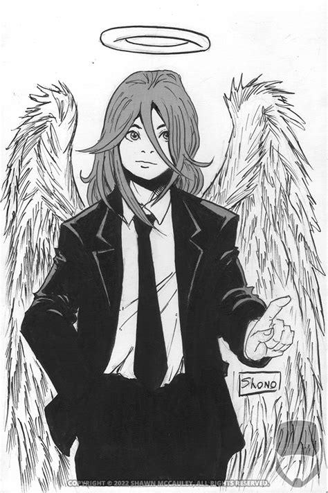 Chainsawmantober - Day 12 - Angel Devil by Shono on DeviantArt