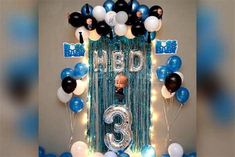 Boss Baby Theme Decorations for your Kids Birthday