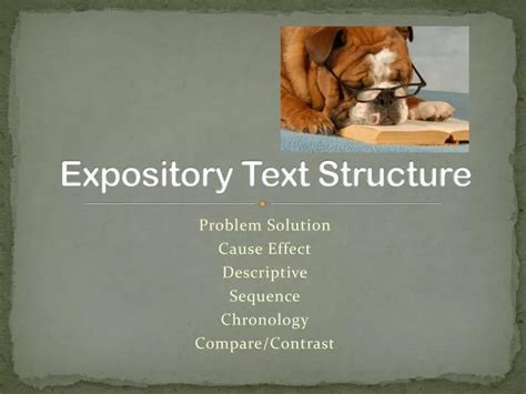 PPT - Expository Text Structure PowerPoint Presentation, free download - ID:2828583