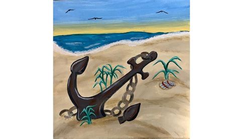 Beached Anchor - Virtual Painting Workshop - Dabble In Color — Dabble in Color