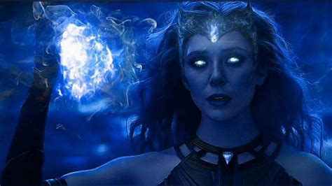 Wanda Maximoff with Blue Powers 💙 - YouTube