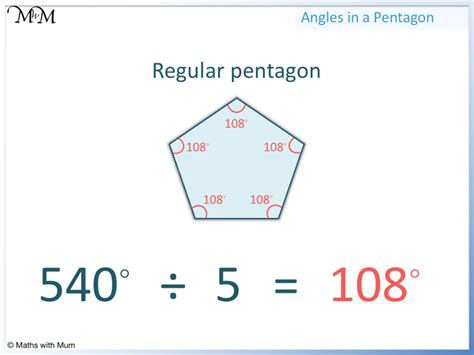 Angles in a Pentagon - Maths with Mum