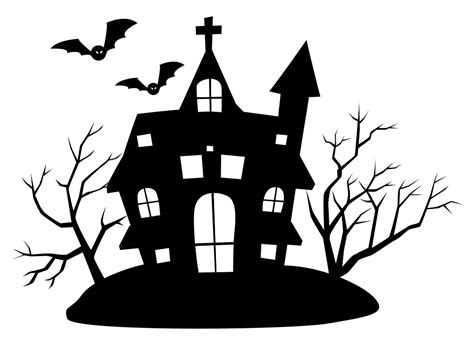 Halloween Haunted House Clip Art Free - 15 Free PDF Printables | Printablee