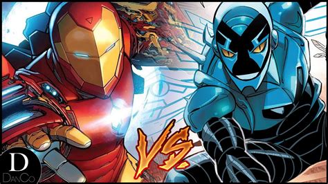 Iron Spider Vs Blue Beetle