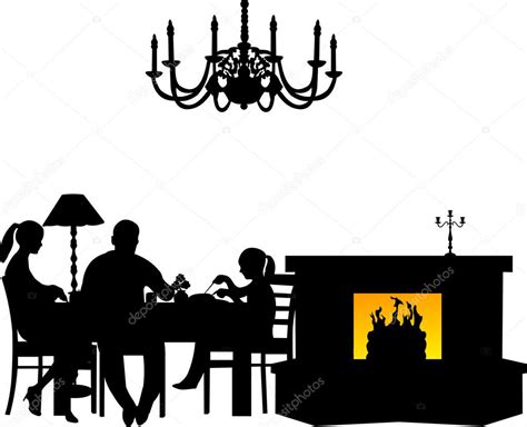 Dining Room Silhouette