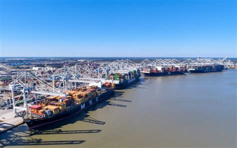 Savannah records fourth busiest October in history - Port Technology ...