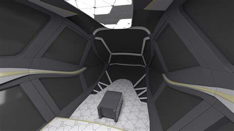 3D Futuristic Helicopter Concept Simple Interior - TurboSquid 1862499