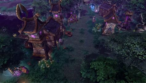 File:Warcraft reforged night elf village.png - Warcraft Wiki - Your wiki guide to the World of ...