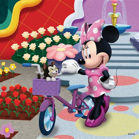 Disney Mickey and Minnie Beautiful Minnie Mouse 49-Piece Puzzle, Set of ...