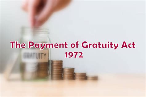 The Payment of Gratuity Act, 1972 - UGC NET Paper 2 Code 55 Notes