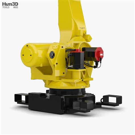 Fanuc Robot 3D model - Download Tools on 3DModels.org