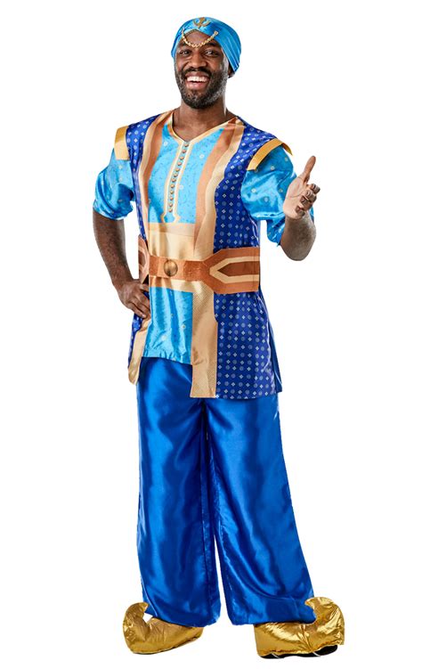 Mens Aladdin Genie Movie Costume | Joke.co.uk