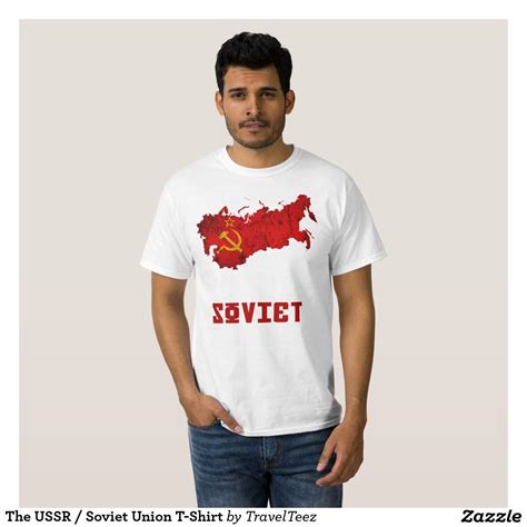 The USSR / Soviet Union T-Shirt | T shirt, Soviet union, Shirt designs