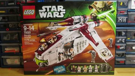 LEGO 75021 Star Wars Republic Gunship - YouTube