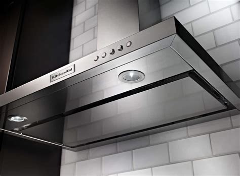 KitchenAid 36 inches Convertible Wall Range Hood Stainless Steel ...