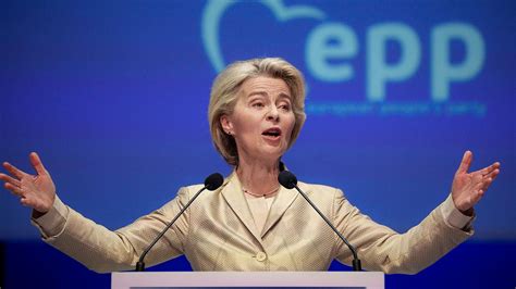 Ursula von der Leyen endorsed by EU's largest party in bid for second ...